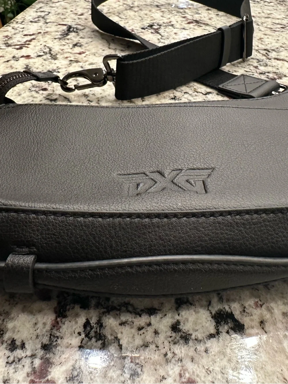 PXG Parsons Xtreme Golf Black Crossbody Bag - Sleek & Versatile